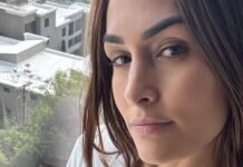 Nikki Bella Serves Bombshell Vitality In A Moist-Hair Bikini Shot Nikki Bella Serves Bombshell Energy In A Wet-Hair Bikini Shot