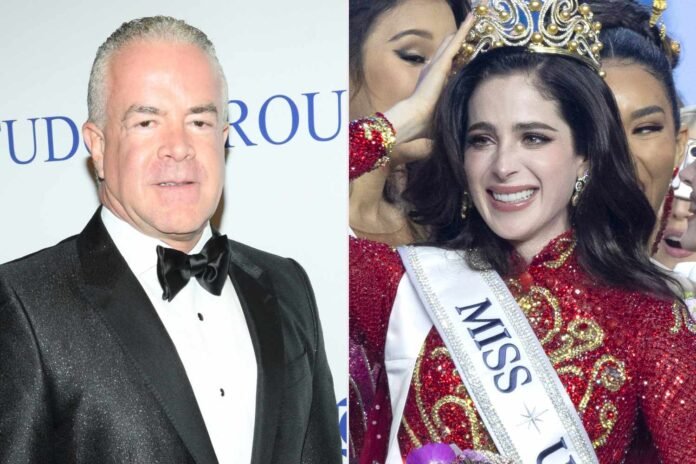 raul-rocha-fatima-bosch-112525-352ccf06ae4f46d6b42402a04d5c6a70.jpg Miss Universe Owner Claims He's Looking to Sell Pageant Organization