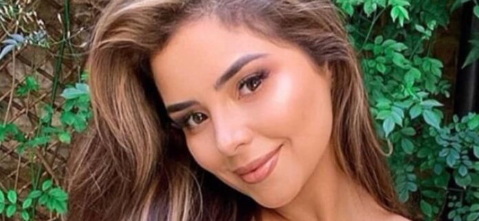 Demi Rose In Slinky Strapless Dress Shows Off Her ‘Orange Juice’