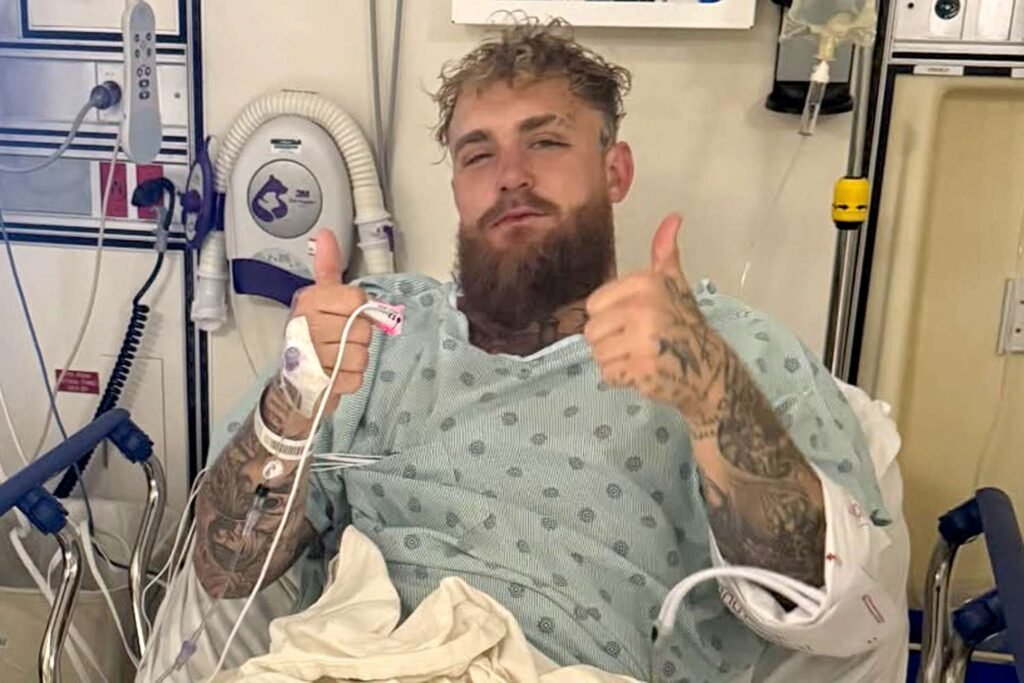 Jake Paul Shares Health Update After Breaking His Jaw During Heavyweight Fight
