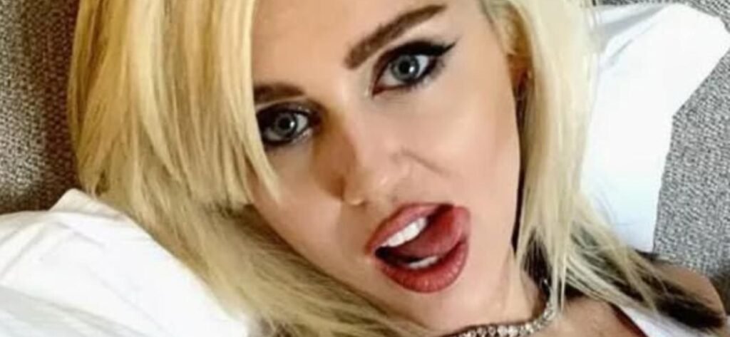 Miley Cyrus Enjoys Braless Morning Coffee Without Visible Underwear