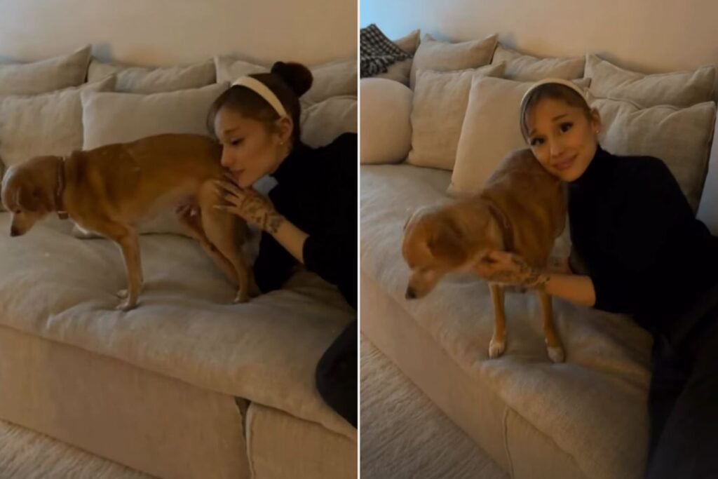 Ethan Slater Shares Personal Photos of Ariana Grande: 'Very Merry Holidays'