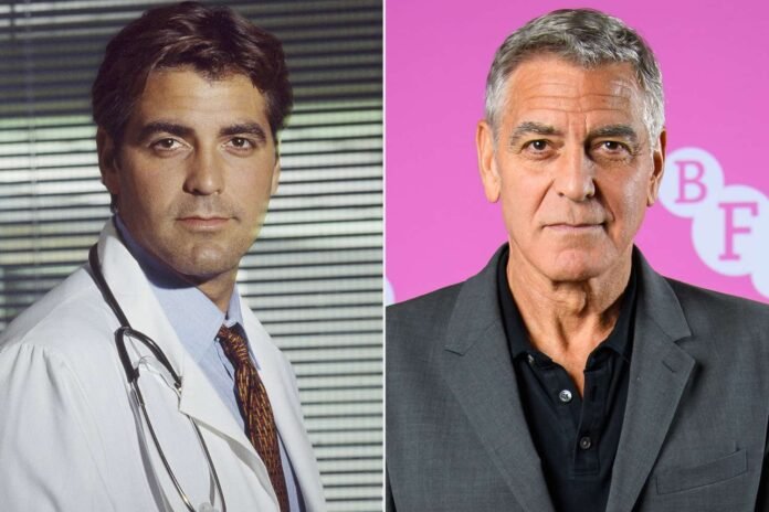 george-clooney-ER-2-120525-b676024c9fd44e8b85234d029a0a2f5d.jpg George Clooney Recalls 'Miracle' of Having Steady Work on 'ER'