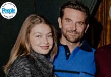 Bradley Cooper and Gigi Hadid Pose for Uncommon Pic at Broadway’s ‘Ready for Godot’ (Unique) Bradley Cooper and Gigi Hadid Pose for Rare Pic at Broadway's 'Waiting for Godot' (Exclusive)