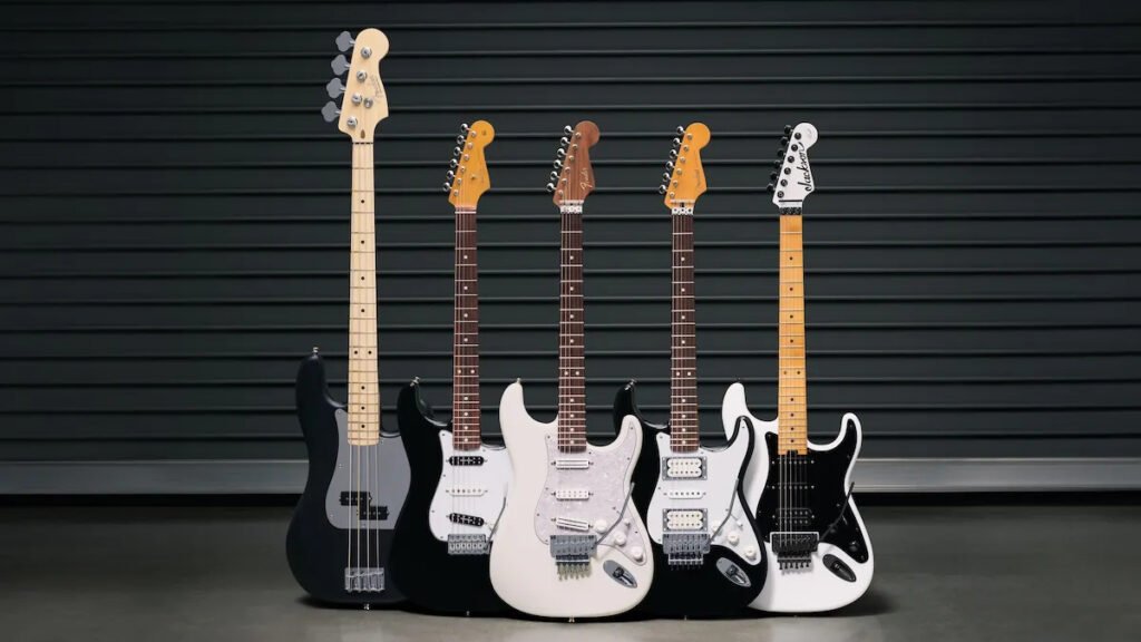 Holiday Gift Ideas: Signature Guitars from Iron Maiden, Kirk Hammett, Johnny Marr, and Noel Gallagher