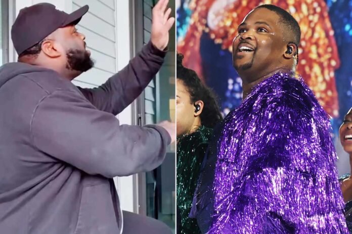 Khalen Saunders Learns His Brother's Eras Tour Choreography for Taylor Swift Fans