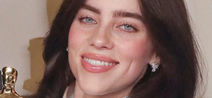 Billie Eilish Highlights Her Large 'Hooters' In Plunging Braless Top