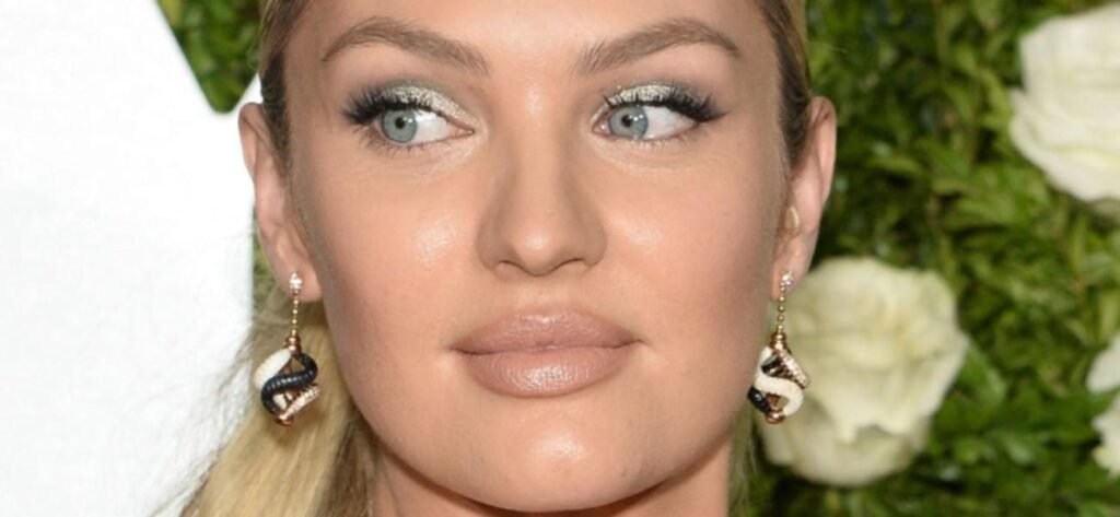 Candice Swanepoel In Sheer Underwear And Thigh-Highs Is A Straight '10'