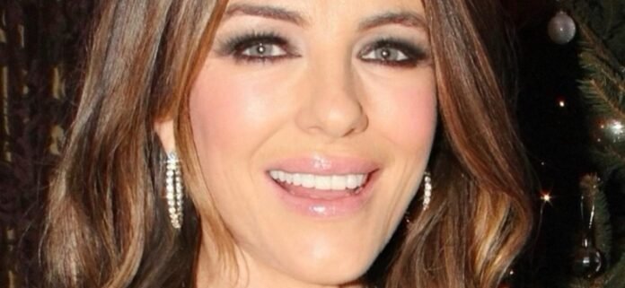 Elizabeth Hurley Told Plunging Bikini Inappropriate At New Year's Party