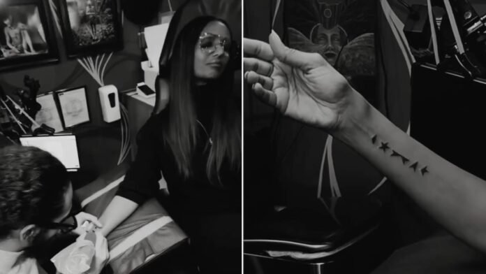 David Bowie’s Wife Iman Gets Blackstar Tattoo on 10th Anniversary of His Death