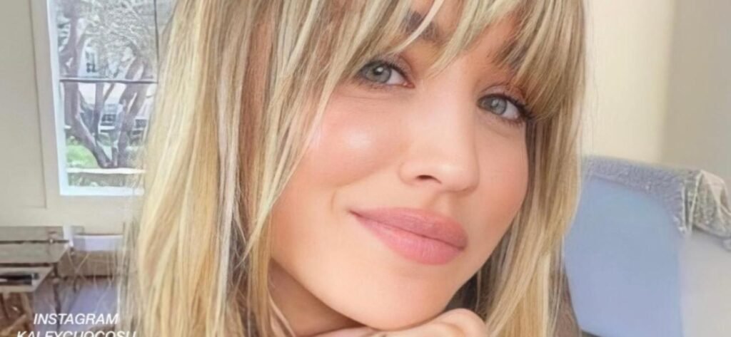 Kaley Cuoco Highlights Her 'Nice Melons' In Sheer Braless Dress