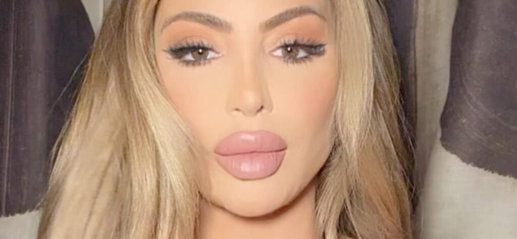 Larsa Pippen Lowers Gym Shorts Without Visible Underwear