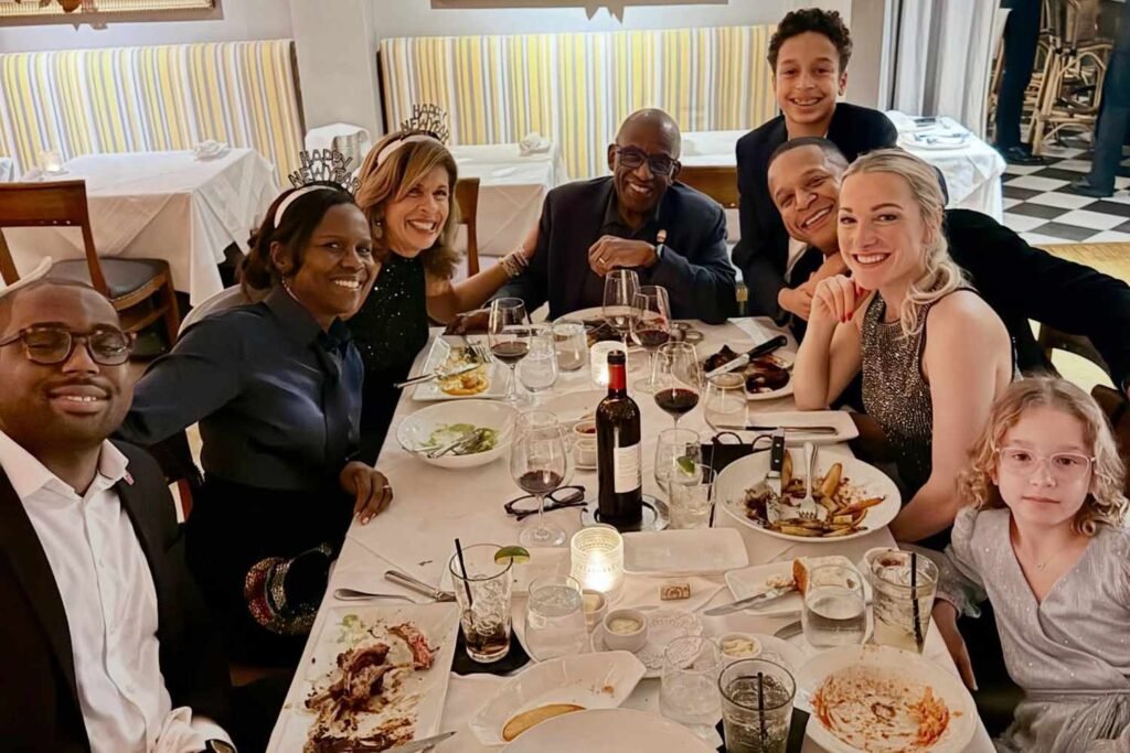 Hoda Kotb, Al Roker and Craig Melvin Celebrate New Year's Eve Together with Their Families