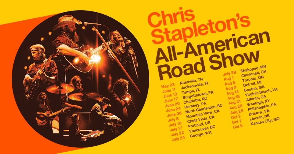 Chris Stapleton Announces New “All-American Road Show” 2026 Tour Dates