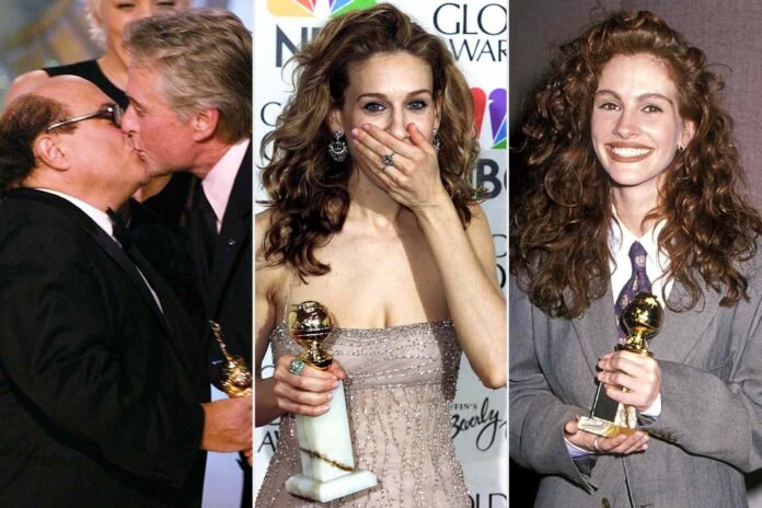 21 Vintage Photos from the Golden Globes Through the Years