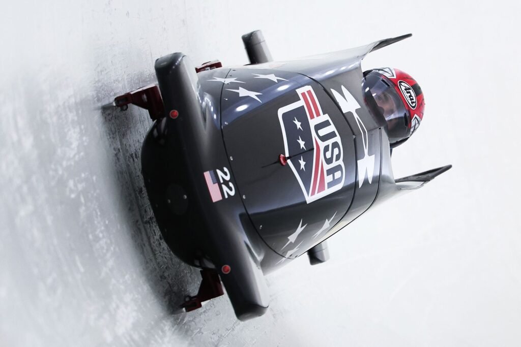 Kris Horn Survives Solo Bobsled Ride After 3 of His Teammates Fail to Board