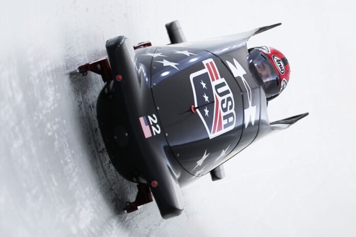 Kris Horn Survives Solo Bobsled Ride After 3 of His Teammates Fail to Board