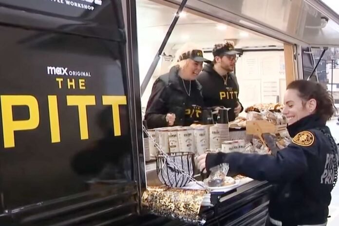 The Pitt Serves Up Smiles and Coffee to Hospital Staff Ahead of Season 2's Premiere